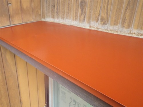 仕上がり　サビ止め