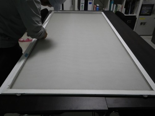 福岡県大宰府市で網戸張り替えました。