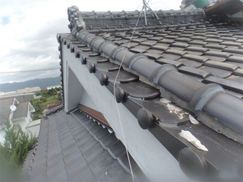 伊達棟漆喰工事