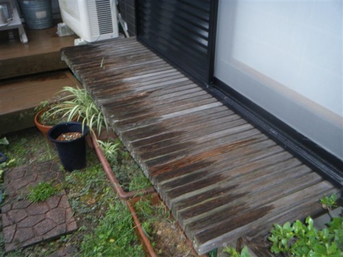 大宰府市で縁側の取り外し工事