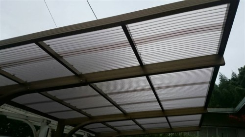 太宰府市で波板張り替えました。