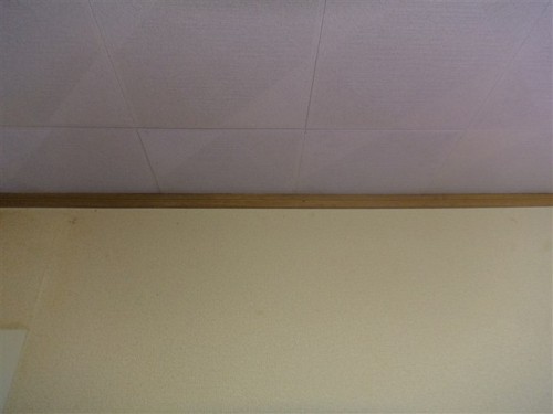 天井張替え工事をしました。