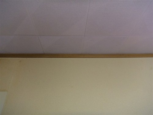 天井張替え工事をしました。