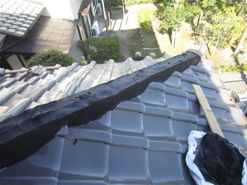 太宰府市　ルーフィング張替え及び棟の取り直し⑨